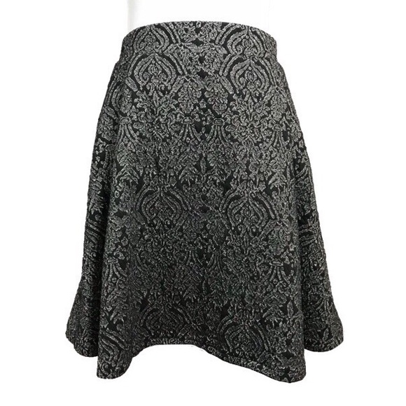 torrid Dresses & Skirts - Torrid Metallic Damask Skater Skirt